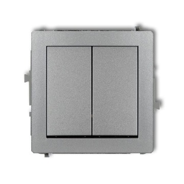 Switch candlelight silvery 7dwp-2 deco karlik, фото