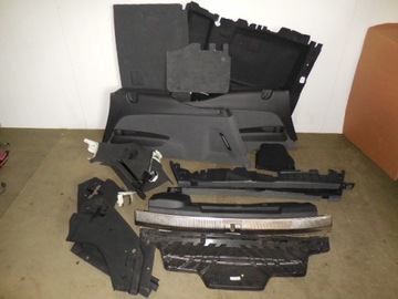 Audi q7 4m map trunk map coating, фото