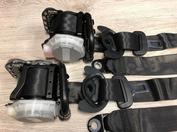 Audi a1 q3 strap front belts set new plume, фото