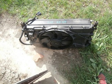 Opel astra j 4 1, 7 cdti radiators complete water air conditioner intercooler fan, фото