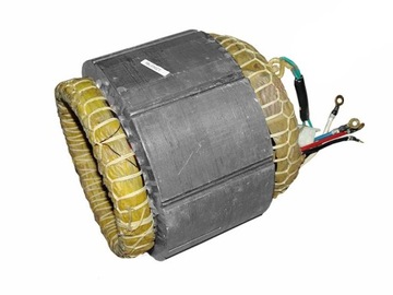 Обмотка динамомашина 18 kva 3 фазы генератор 130 мм, фото