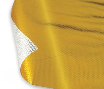Mat thermal self-adhesive gold 100x100, фото