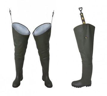 Waders fishing advantages wr02 green polish r. 42, фото