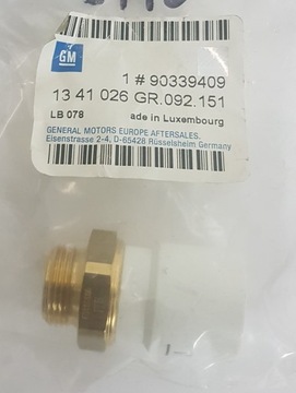 Thermal switch fan radiator 90339409 opel, фото