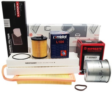 Filter set peugeot partner 1.6 hdi 2010 - original, фото
