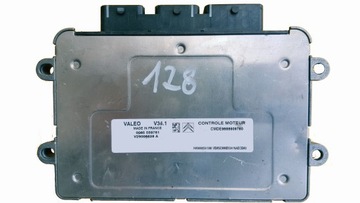 Ecu peugeot citroen 1.4 8v 9666909780 в комплекте!, фото