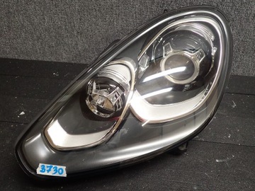 Left front headlight porsche cayenne restyling bi xenon, фото