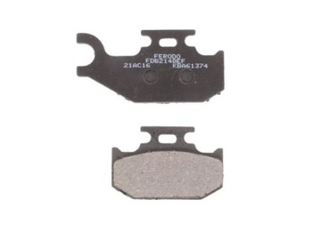 Pads brake atv bombardier can am outlander, фото