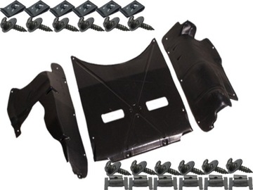 Fiat stilo 2001-2008+ clips+sides protection motor, фото
