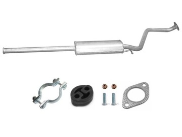 Hyundai getz 1.1 1.3 (2002-2006) труба выхлопная центральный оригинал 287001c020+ 287001c060, фото