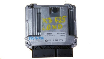 Ecu bmw x3 f25 2. 0d 0281018609 dde8518477 в комплекте, фото