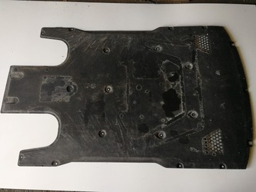 Porsche panamera plate floor protection under engine, фото