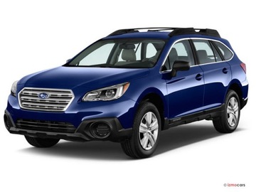 Subaru legacy outback перед 15- капот бампер фар, фото