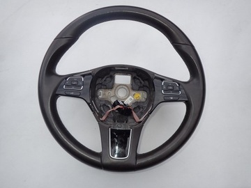 Dw touareg 7p steering wheel brown 7p6419091c, фото