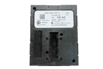 Vw golf vii control unit block kessy (keyless access) 5q0959435a, фото