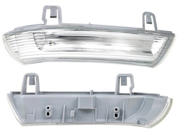 Правый указатель поворота зеркала led подсветка vw passat b5 b6 golf v, фото