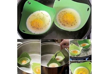 Silicone forms to cooking eggs в in shirts, фото