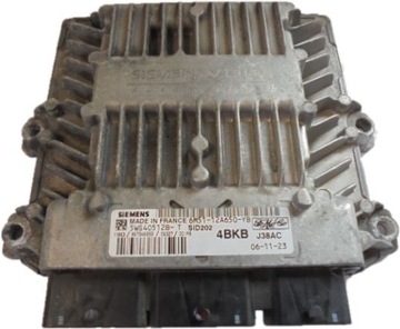 Ford focus 2 1.8 tdci computer 6m51-12a650-yb, фото