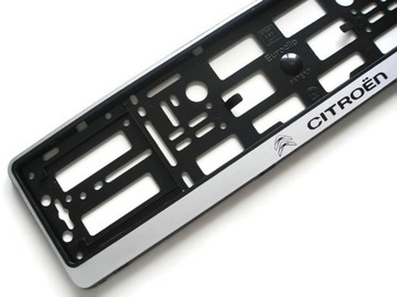 Frame with the inscription citroen gasket under tablice new, фото