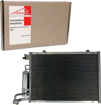 Radiator air conditioner ford fiesta mk vii by 2011, фото