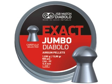 Дробові патрони jsb exact jumbo 5. 51mm, 500szt (546246-500), фото