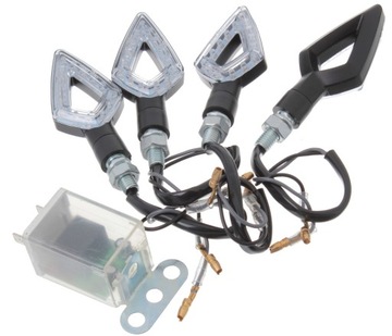 Turn signals directional indicators arrow 15 led backlight zigzag atv, фото