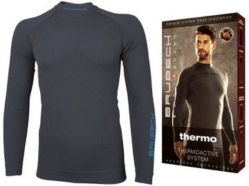 Brubeck thermo men's sweatshirt ls13040 termoakty. xxl, фото