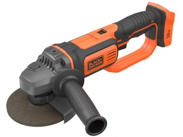 Угловая шлифовальная машина аккумуляторные black черный& decker 230 в 18 v, фото