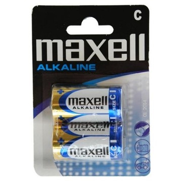 2 x Maxell щелочная батарея Lr14 / C
