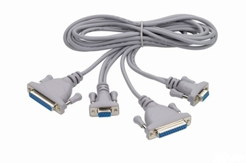 Последовательный кабель DB25 F/F (+ DB9 F/F ) 3M. THOMSON