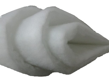 Овальная нетканая ткань с высокой пушистостью 150 г / м2
