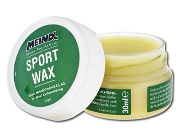 MEINDL SPORTWAX восковая паста пропитка для обуви обувь кожа нубук замша 30мл