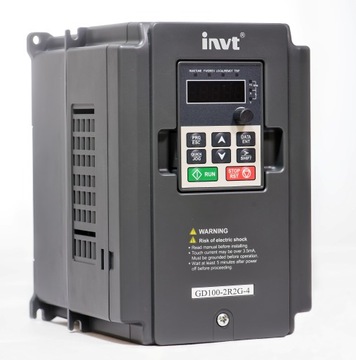 Інвертор 4KW INVT GD20-004G-4-EU векторний шум 2 роки