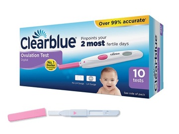 Clearblue тестові палички для овуляції 10шт