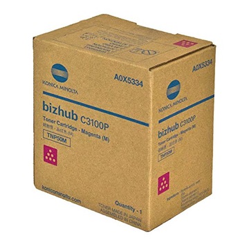 Тонер Konica minolta a0x5354 красный (пурпурный)