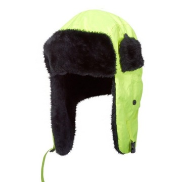 Lahti PRO L1020200 зимняя шапка ушастая желтая