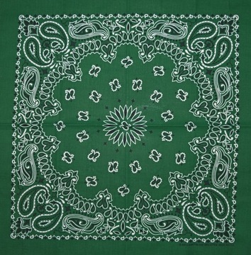 Мотоциклетний шарф Harley BANDANA USA Green NEW