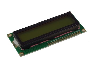 Wyświetlacz LCD 2x16 zielony HD44780