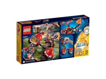 LEGO Bricks Nexo Knights 70314 Колесница повелителя зверей, новинка