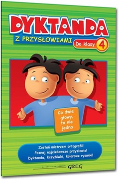 Dyktanda z przysłowiami do klasy 4