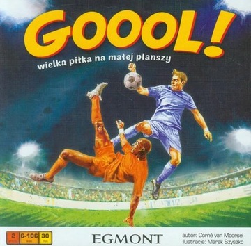 Gra - GOOOL! Wielka piłka na małej planszy Egmont 129157