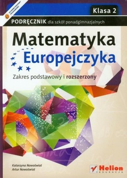 Matematyka Europejczyka 2 podręcznik zakres P i R