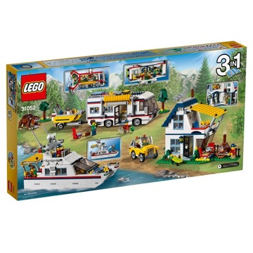 LEGO Creator 3 в 1 31052 Поездка в отпуск, дача, яхта