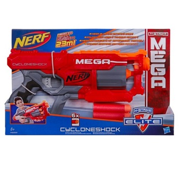 Nerf N-Strike Wyrzutnia MEGA Cyclone Shock A9353