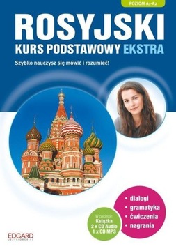 Rosyjski. Kurs podstawowy Extra. Książka + 3CD /POWYSTAWOWY/