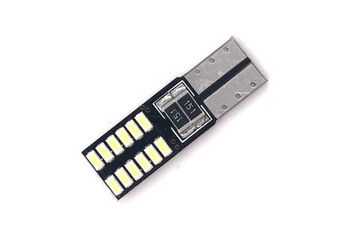 W5W Светодиодная лампа 24 SMD 4014 ДВУХСТОРОННЯЯ 270лм