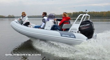 Алюминиевая профессиональная лодка RIB Gala ATLANTIS Deluxe A450L Valmex TOKAREX