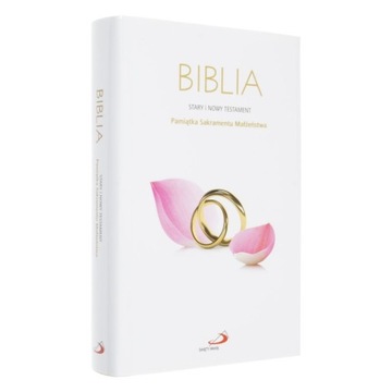 PISMO ŚWIĘTE BIBLIA DLA MAŁŻONKÓW PAMIĄTKA ŚLUBU