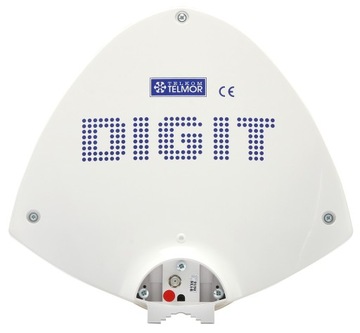 ANTENA DVB-T DIGIT ACTIVA BIAŁA ZEWNĘTRZNA ABCV