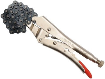 Szczypce zaciskowe morse'a z łańcuchem 250 mm 2469